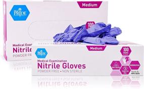img 3 attached to 🧤 Medium MedPride Powder-Free Nitrile Gloves