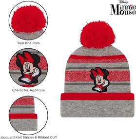 img 1 attached to Disney Minnie Gloves Weather Mitten Girls' Accessories - Cold Weather