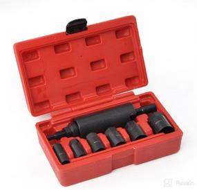 img 4 attached to 🔧 7-Piece PC Drive Shaft Puller Extractor Tool Kit Set Compatible with E32 X5