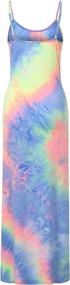 img 2 attached to GloryStar Women Sleeveless Spaghetti Long Tie Dye1 Women's Clothing ~ Dresses