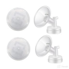 img 4 attached to Compatible Breastpumps Replacement Shields Accessories Feeding