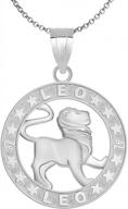 унисекс стерлингового серебра солнце знак зодиака символ подвеска с цепью для мужчин и женщин ювелирные изделия логотип