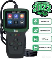 🚗 2022 newest yyton obd2 scanner - enhanced intelligent chip automotive code reader with color screen, auto diagnostic scan tool for o2 sensor, evap system, smog test logo