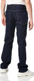img 2 attached to Men'S Big & Tall Flat Front Active Flex Stretch Denim Jeans - Savane