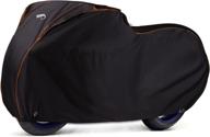 🏍️ palon motorcycle cover – durable ripstop waterproof outdoor protective car cover | keyhole +105" | harley davidson, honda, suzuki, kawasaki, yamaha logo