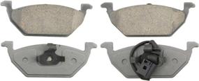 img 4 attached to Wagner ThermoQuiet QC768A Ceramic Brake Pad Set for Enhanced Performance