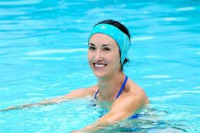 img 1 attached to 🏊 Swimming Headband to Protect Ears - Ideal for Babies, Toddlers, Kids, and Adults. Say Goodbye to Ear Tubes with Our Effective Solution!