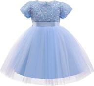 nileafes embroidery princess dresses pageant girls' clothing ~ dresses logo