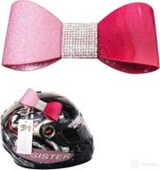 🎀 revamp your helmet with 3t-sister bow knot decoration – perfect helmet accessories for style enthusiasts (helmet not included) logo