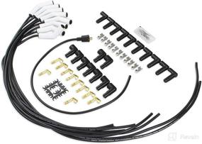 img 2 attached to ACCEL 9002C Spark Plug Wire Set - Universal Fit with 135 Deg White Ceramic Boots: Enhanced Engine Performance and Ultimate Durability