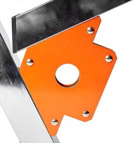 img 3 attached to Katzco Magnetic Welding Holder - Arrow Shape For Versatile Angles And 50 Lb Capacity - Perfect For Welding, Soldering, Assembly, And Pipes Installation