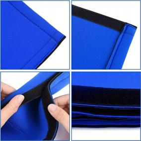 img 1 attached to Protect Your Pool Guests With MIAHART'S Anti-Slip Hand Rail Cover In Royal Blue For 8FT Pools
