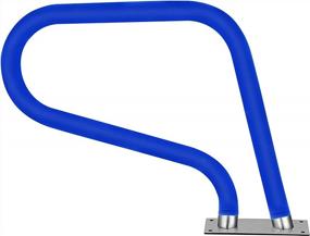 img 4 attached to Protect Your Pool Guests With MIAHART'S Anti-Slip Hand Rail Cover In Royal Blue For 8FT Pools
