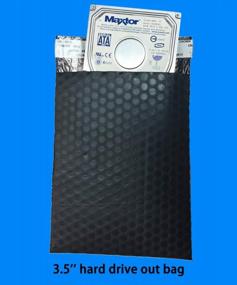 img 2 attached to Daarcin Antistatic Bubble Bags - 10pcs, 6.3x8.2in/16x21cm: Static Shielding Bag for Hard Drive SSD HDD & Electronics