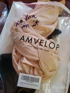 img 1 attached to 4-Pack AMVELOP Slim-Fit Elastic Tank Tops For Women - Essential Undershirts review by Luis Despain