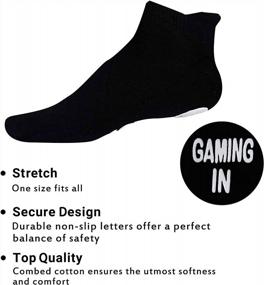 img 3 attached to Step Up Your Gaming Experience With HAPPYPOP Gaming Socks For Men And Teen Boys!