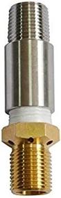 img 4 attached to Enhance Your Fire Pit Experience With Onlyfire LP Air Mixture Valve - 150K BTU Capacity, 1/2’’ Stainless Steel Female And Male Thread