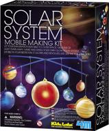 create your own celestial masterpiece with 4m's glow-in-the-dark solar system mobile kit! logo
