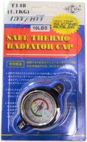 img 1 attached to 🔥 PT Auto Warehouse T148 - High-Performance Thermo Radiator Cap - 16 PSI