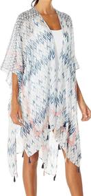 img 2 attached to Womens Swimsuit Kimono Cardigan Bohemian Women's Clothing : Swimsuits & Cover Ups