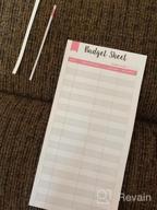 img 1 attached to Track Your Finances With Ease - Set Of 60 A6 Budget Sheets For Budget Planner Binder review by Daniel Greene