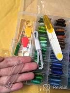 img 1 attached to Get Crafty With Looen'S 100-Color Embroidery Floss Set + Organizer Box And 41 Cross Stitch Kit review by Micael Rau