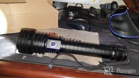img 7 attached to 12000 Lumens Rechargeable XHP90 Flashlight With Zoom & 5 Modes - Perfect For Camping & Night Activities!