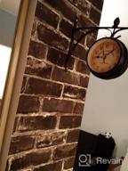 img 1 attached to 7"/18Cm WICHEMI Wall Clock - Retro Station Clock With 360° Rotation For Home Decor review by Jerry Moody