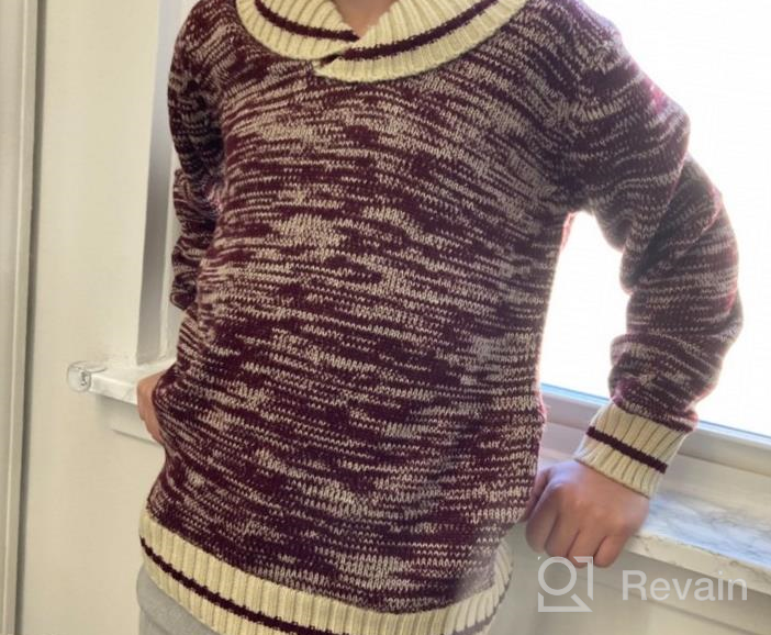 img 1 attached to Boyoo Knitted Sweater Long Fashion Pullovers review by Arun Berry