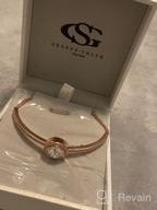 img 1 attached to 14K White Gold Bracelets- A Timeless Gift for Women, Accented with a Luxury Gift Box for Birthdays and Special Occasions review by Meichelle Cortez