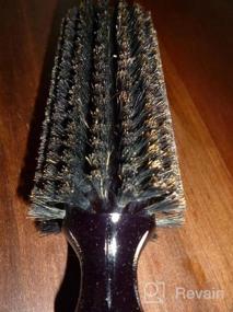 img 5 attached to Get Salon-Worthy Hair At Home With Belula'S Soft Boar Bristle Round Brush Set - Ideal For Adding Volume And Body!