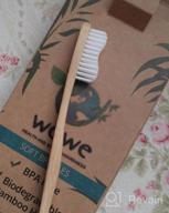 img 1 attached to Pack Of 4 Wowe Lifestyle Natural Organic Bamboo Toothbrushes With Biodegradable Ergonomic Wood Handle And Soft BPA-Free Bristles - Celebrate Your Sustainable Oral Care Journey! review by Jerry Delozier