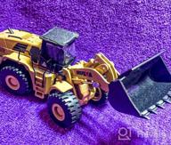 img 1 attached to Fisca 1/50 Diecast Metal Front Loader: Ultimate Construction Vehicle Toy review by Adam Boudreau
