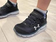img 1 attached to Girls' Athletic Running Shoes 👟 with Alternative Closure by Under Armour review by Vettee Welch
