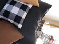 img 1 attached to Farmhouse Chic: Set Of 4 Buffalo Check Plaid Throw Pillow Covers For Home Decor & Living Spaces! review by Jeff Sprunk