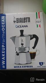 img 5 attached to Bialetti Moka Express: Authentic Stovetop Espresso Maker for Italian Coffee - 3 Cup (4.3 Oz - 130 Ml), Silver Aluminium