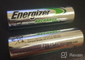 img 2 attached to 🔋 Energizer AA Rechargeable Batteries (12 Count) - NiMH 2300mAh 1.2V NH15 for Long-lasting Power