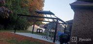img 1 attached to YOLENY 10' X 13' Hardtop Gazebo With Galvanized Steel Frame, Double Roof Canopy, Netting, And Curtains - Perfect For Outdoor Areas, Gardens, Patios, Lawns, And Parties review by Jose Morrison