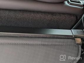 img 5 attached to Tesla Model Y Cargo Cover: Retractable Waterproof Rear Trunk Shade For Luggage Security And Privacy - Compatible With 2020 To 2022 Models (Manufactured Before June 2022)