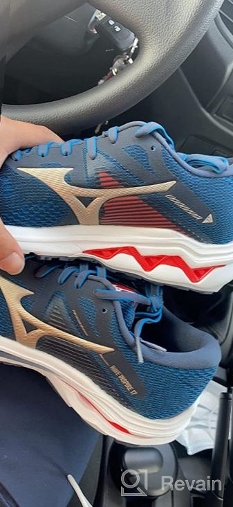 img 1 attached to Mizuno Wave Inspire 17 Men's Shoes 👟 - model 411306 5353, size 14, price $1050 review by Jon Delgado