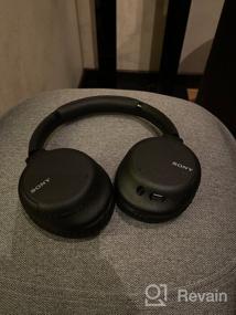 img 5 attached to Sony WHCH710N Wireless Bluetooth Noise-Canceling Headphones Bundle - Includes 🎧 Knox Gear Protective Case and USB Bluetooth Adapter (Black, 3 Items)