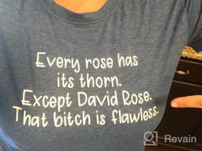 img 5 attached to Женская футболка с принтом розы и забавным письмом, летняя футболка с коротким рукавом, винтажная блузка в стиле хиппи