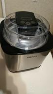 img 1 attached to Ice cream maker Kitfort KT-1809 stainless steel review by Ada Strzelczyk ᠌