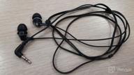 img 1 attached to Black Panasonic RP-HJE125E-K Wired Earphones 🎧 with 3.5 mm Jack review by Yusri Yieotal Otai ᠌