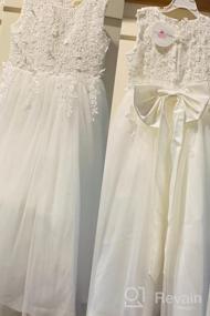 img 5 attached to Bow Dream Wedding Communion Baptism Girls' Clothing