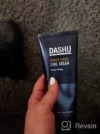 img 1 attached to DASHU Daily Super Hard Curl Cream 5.07Fl Oz - For Curl Hair, Curl Defining Cream, Beneficial Nutrients For Hair, Stronger Curl Without Stickiness review by Maurice Vianes