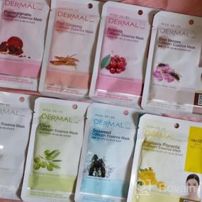 img 8 attached to 16-Pack Korean Face Mask Collection: The Ultimate Supreme For Every Skin Condition | DERMAL KOREA Collagen Essence Full Face Facial Masks