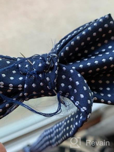 img 1 attached to Stylish JAIFEI Toddler Kids 4 Clips Adjustable Suspenders and Matching Bow Tie Set – Trendy Accessories for Little Ones! review by Adam Gray