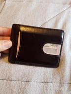 img 1 attached to Premium Leather Wallet with Pocket Billfold and RFID Blocking – Essential Men's Accessory review by Kaushik Inlawker