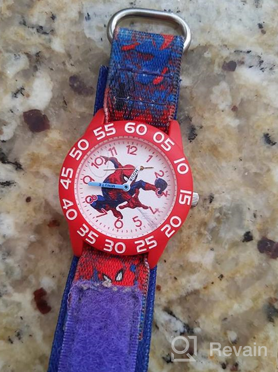 img 1 attached to 🕷️ Quartz Plastic Casual Boys' Watches - Spider-Man Edition by MARVEL review by Robert Sample